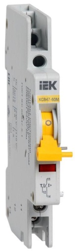 Контакт состояния КСВ47-60М на DIN-рейку для ВА47-60M | код MVA31D-AK-1 | IEK